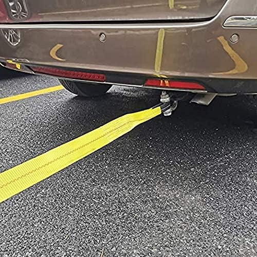 2" x 30' Vehicle Recovery Tow Strap with Reinforced Loop Ends, 10,000 lb Rated Capacity | KJE